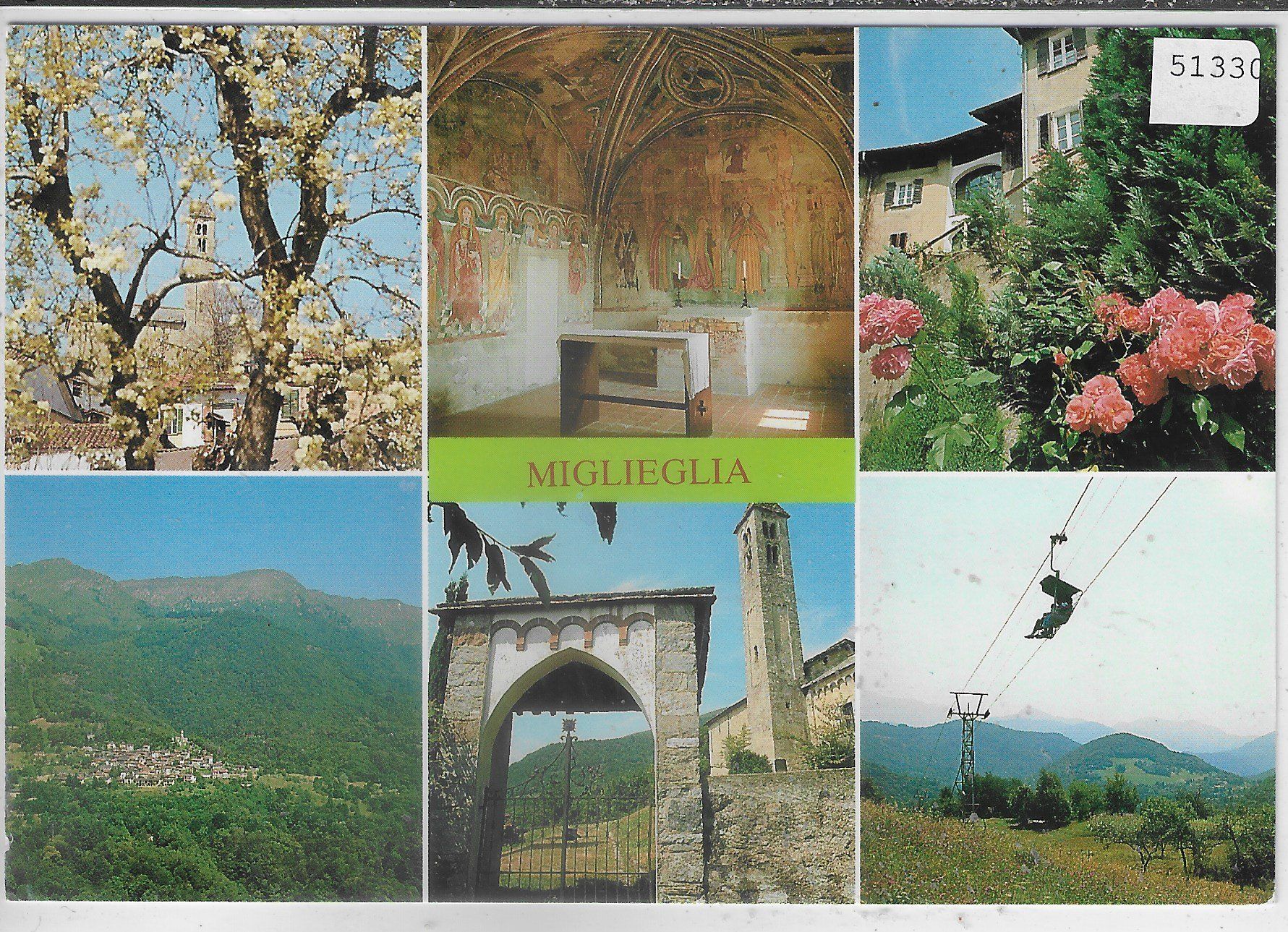 Cartes postales: Miglieglia - Multiview – D'occasion à Ettingen par Kartenplanet
