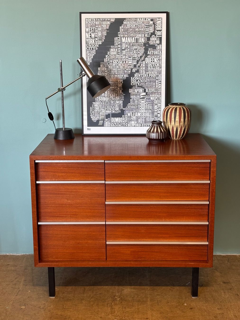 Kommoden: 1960er Teak Kommode / Schubladenstock – Gebraucht aus Bern von Modern-Era