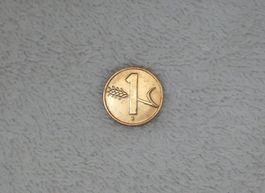 1 centime/rappen 1952