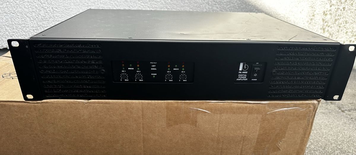 Amplificatori: Ib PA 4400. 4 Channel ClassD Amplifier. – Usato da Zürich venduto da deftwow 7