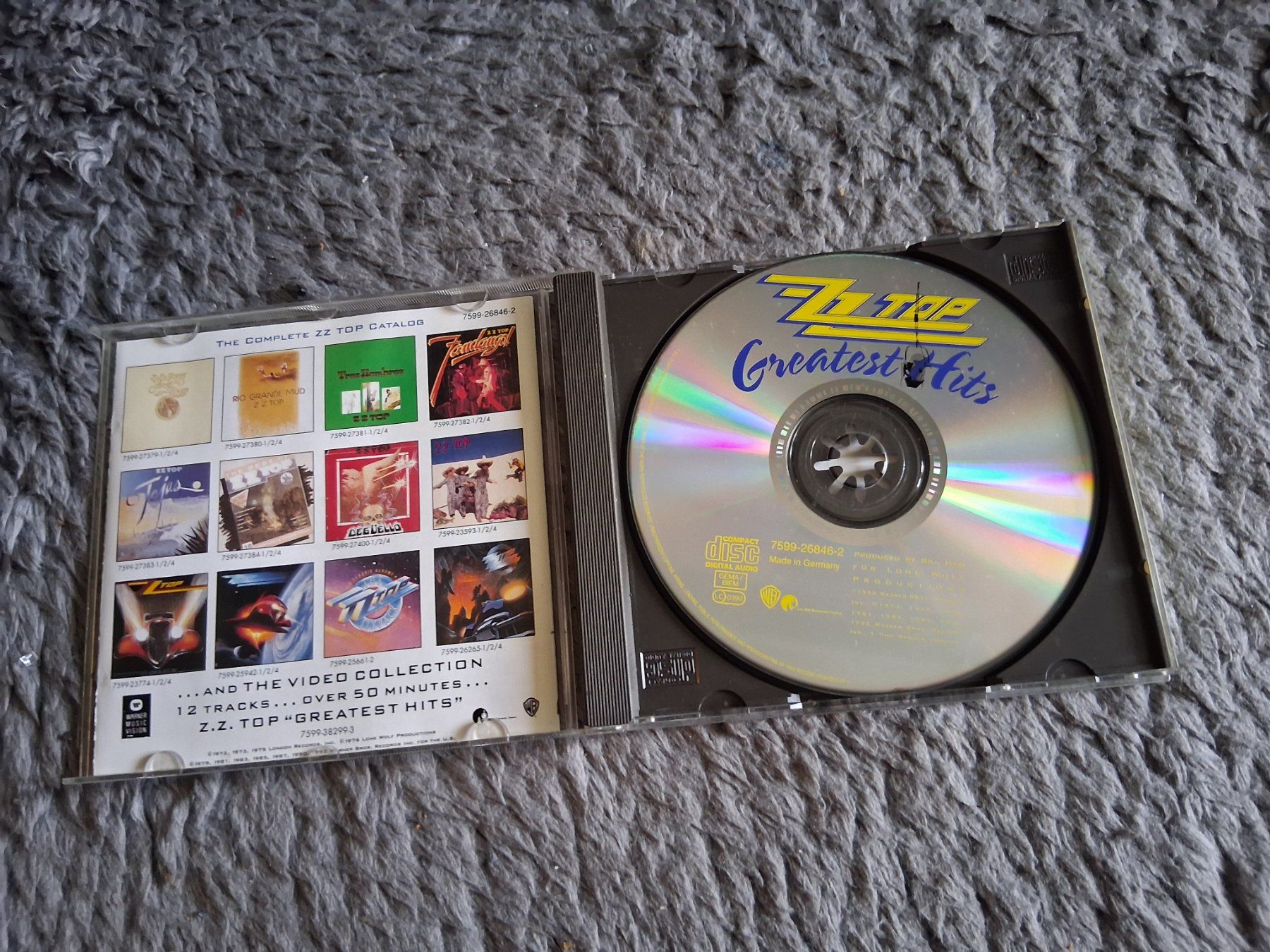 CD: ZZ TOP      GREATEST HITS     CD – Usato da Wetzikon ZH venduto da Ramones01 2