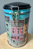 HERMET Vorratsdose, Kaffeedose, Blechdose vintage