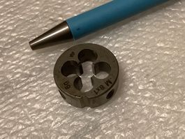 M8 x 1 HSS Schneideisen Filière, unbenutzt von ESO Swiss