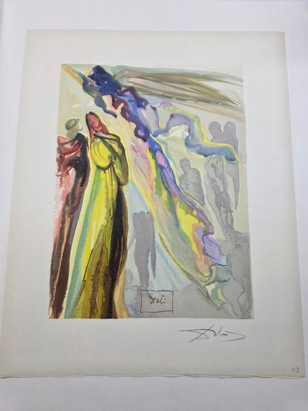 Grafica & Litografie: Salvador Dali - Farblithographie handsigniert – Usato da Dozwil venduto da Lucas-Michel 2