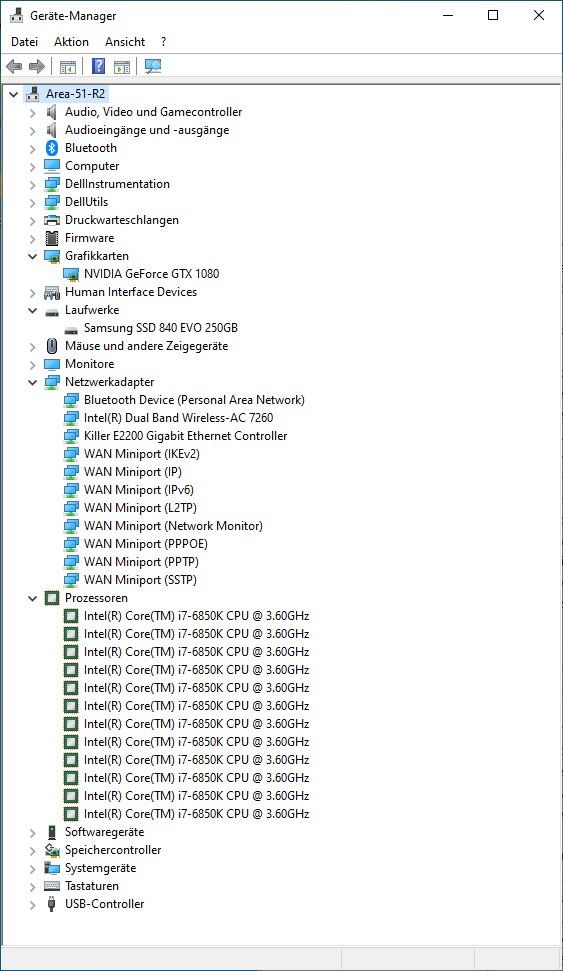 Alienware PCs: Alienware Area 51 R2 (Gaming-PC) – Gebraucht aus Frutigen von  5