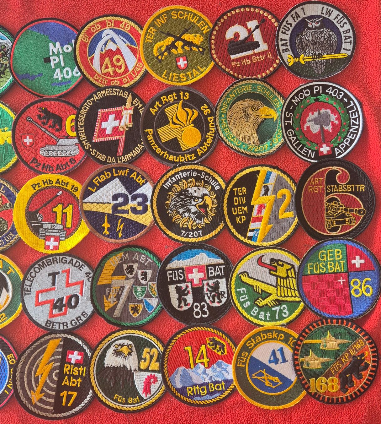 Armée suisse Plaquettes & Badges: Konvolut Verbandsabzeichen A95 – D'occasion à Dottikon par Robawa 2