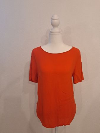 Leichtes Sommer-Shirt, Orange, H&M, Grösse 40