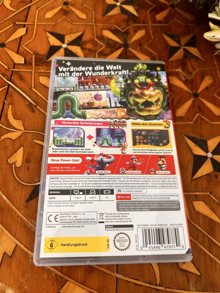 Giochi: Neues Mario Bros Wonder Game – Nuovo e nell'imballaggio originale da Sirnach venduto da allmir28 1