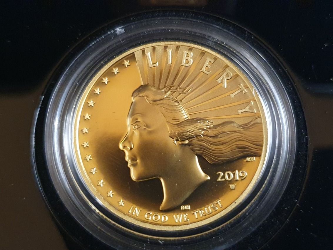 Tutti le monete: Goldmünze Liberty  2019 High Relief – Nuovo e nell'imballaggio originale da Greppen venduto da hploetscher 1