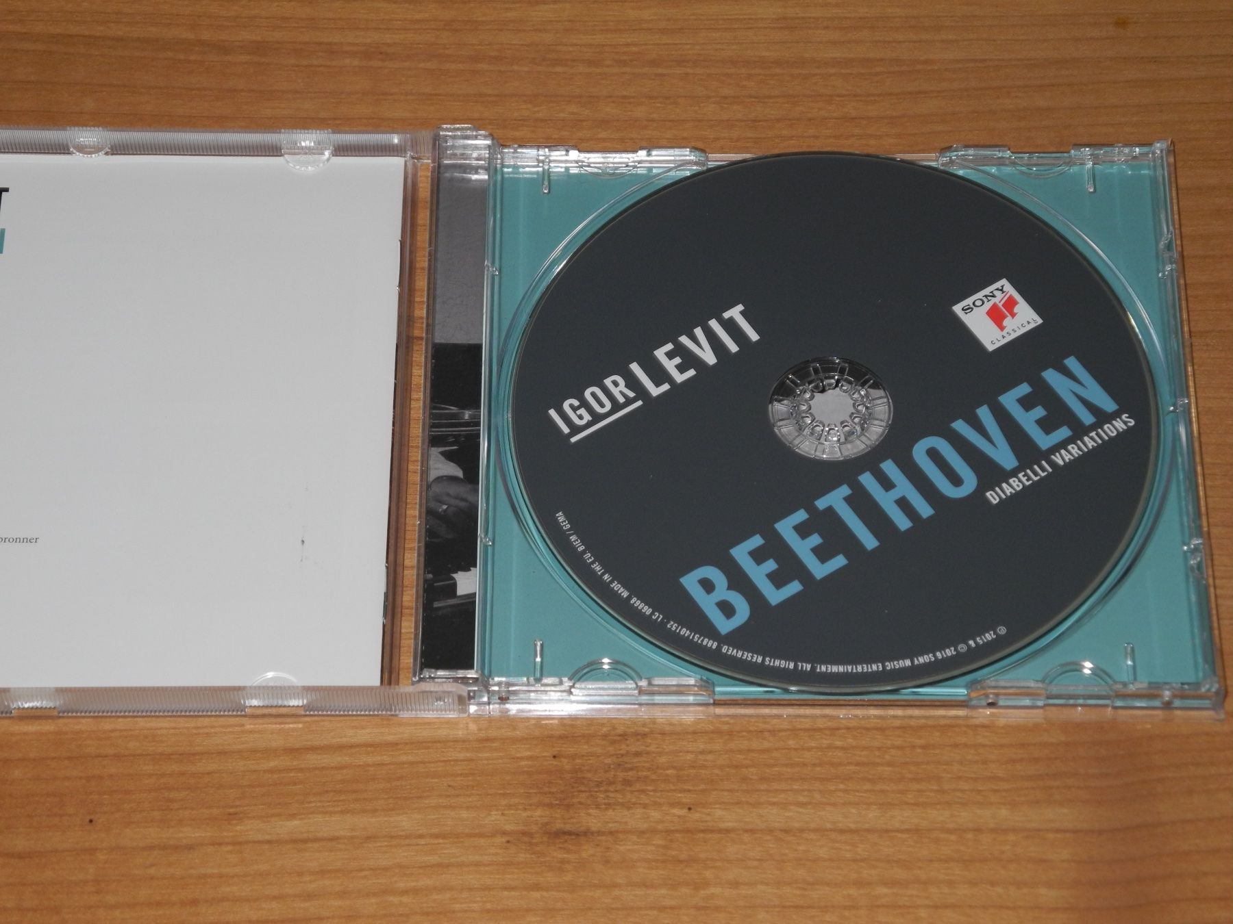 CDs: IGOR LEVIT - BEETHOVEN: DIABELLI VARIATIONEN - SONY – Neuf (Voir description) à Fahrwangen par Swirl2 1