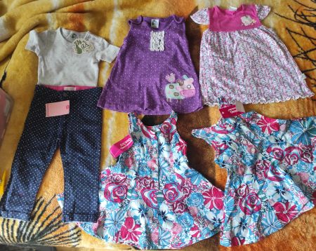 Lot vêtements bébé fille 8-12 mois 74-80 cm