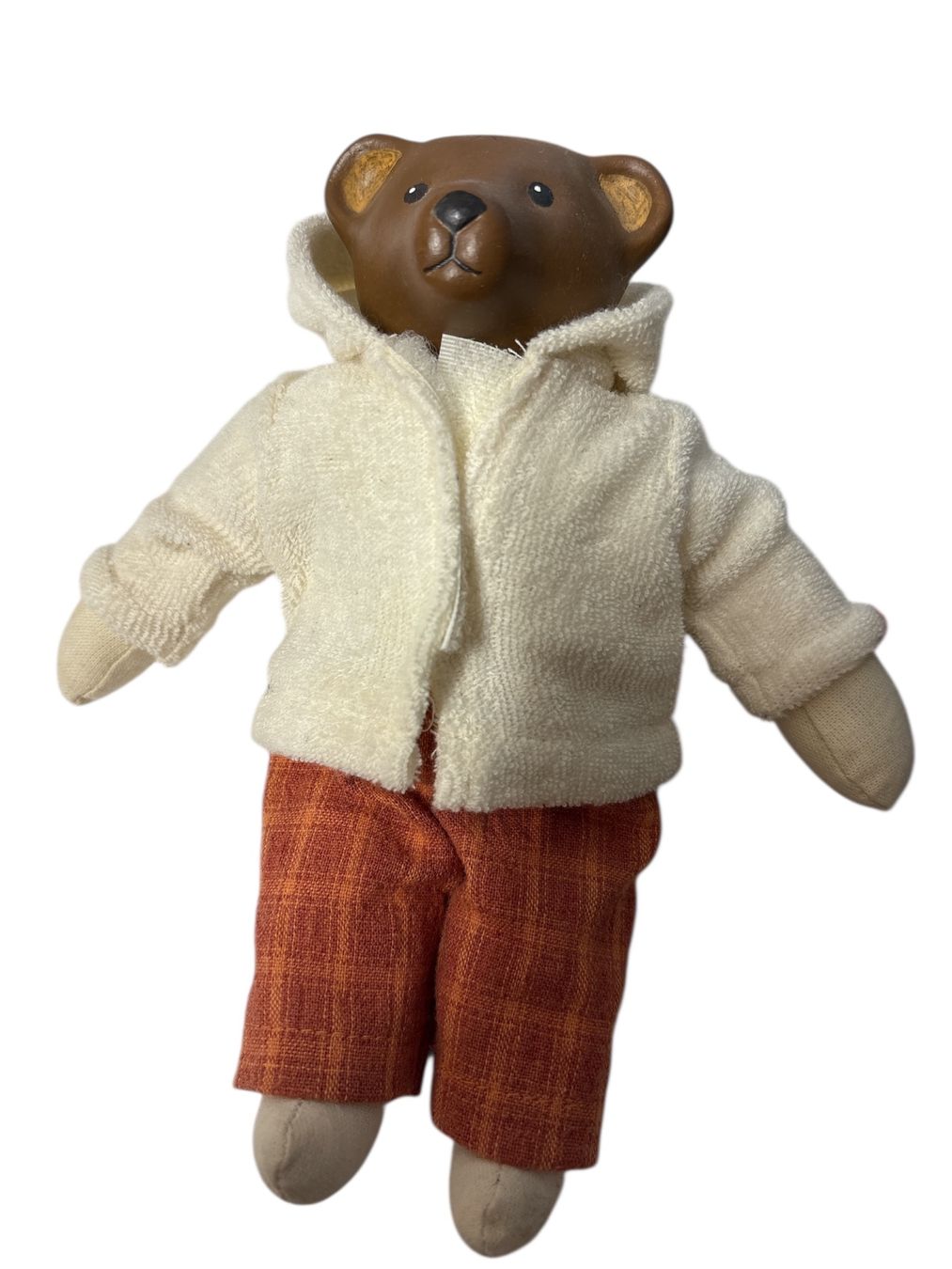 Giocattoli: kleiner Teddy mit Stoffkörper - 19 cm gross – Nuovo (secondo la descrizione) da Pratteln venduto da Dollshop 1