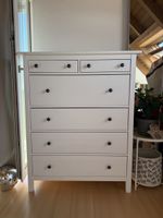 Kommode HEMNES 6 Schubladen weiss 108x131 cm guter Zustand