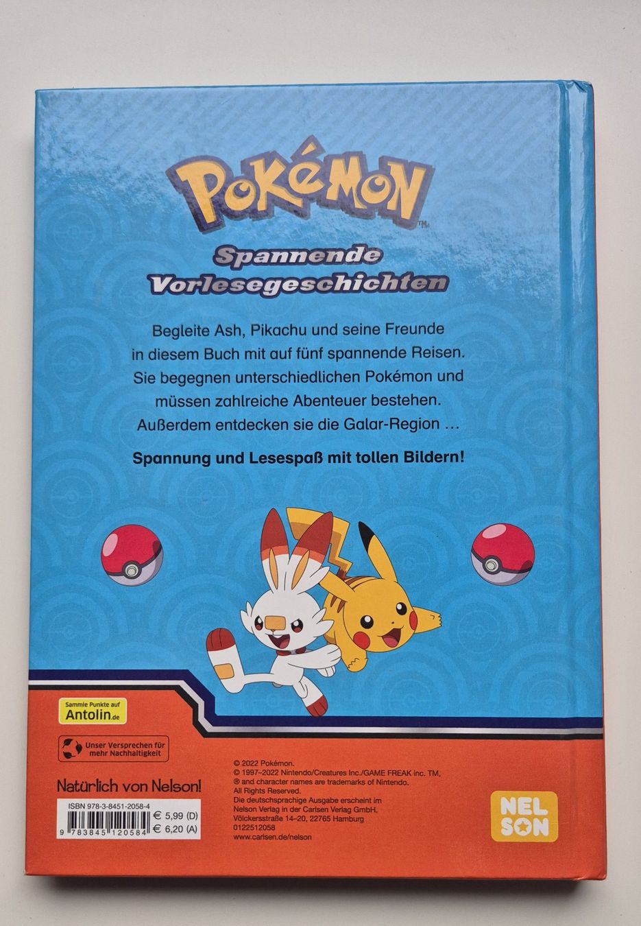 Libri: POKÉMON - Spannende Vorlesegeschichten – Nuovo (secondo la descrizione) da Niederweningen venduto da Obson 5