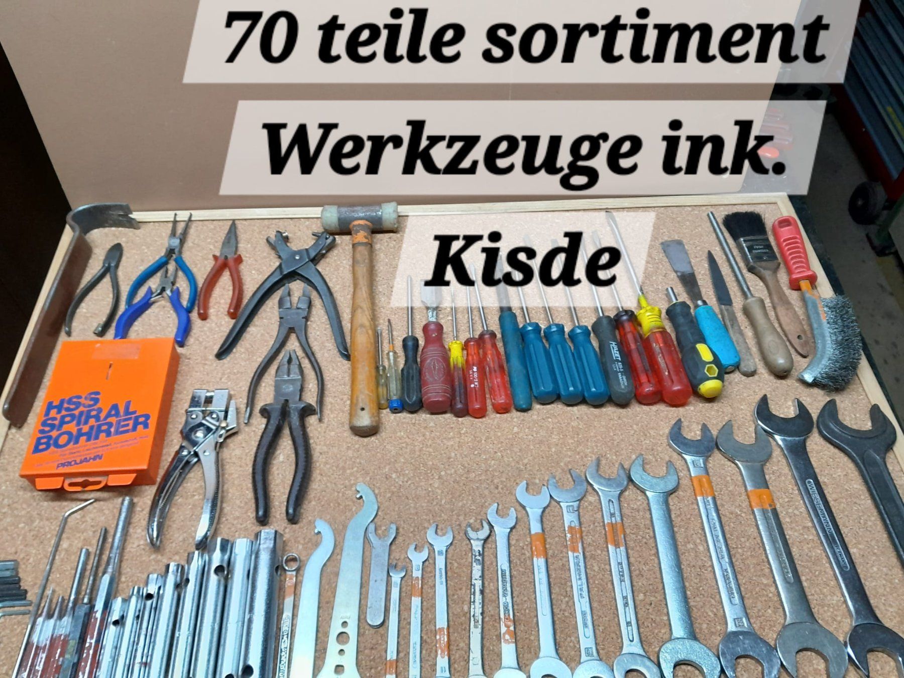 Alle Werkzeuge: Werkzeugkiste inkl. Inhalt – Gebraucht aus Münsingen von SchweizBE
