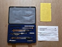 Zeichnen / Original Richter Präzisions-Zirkelkasten / Retro