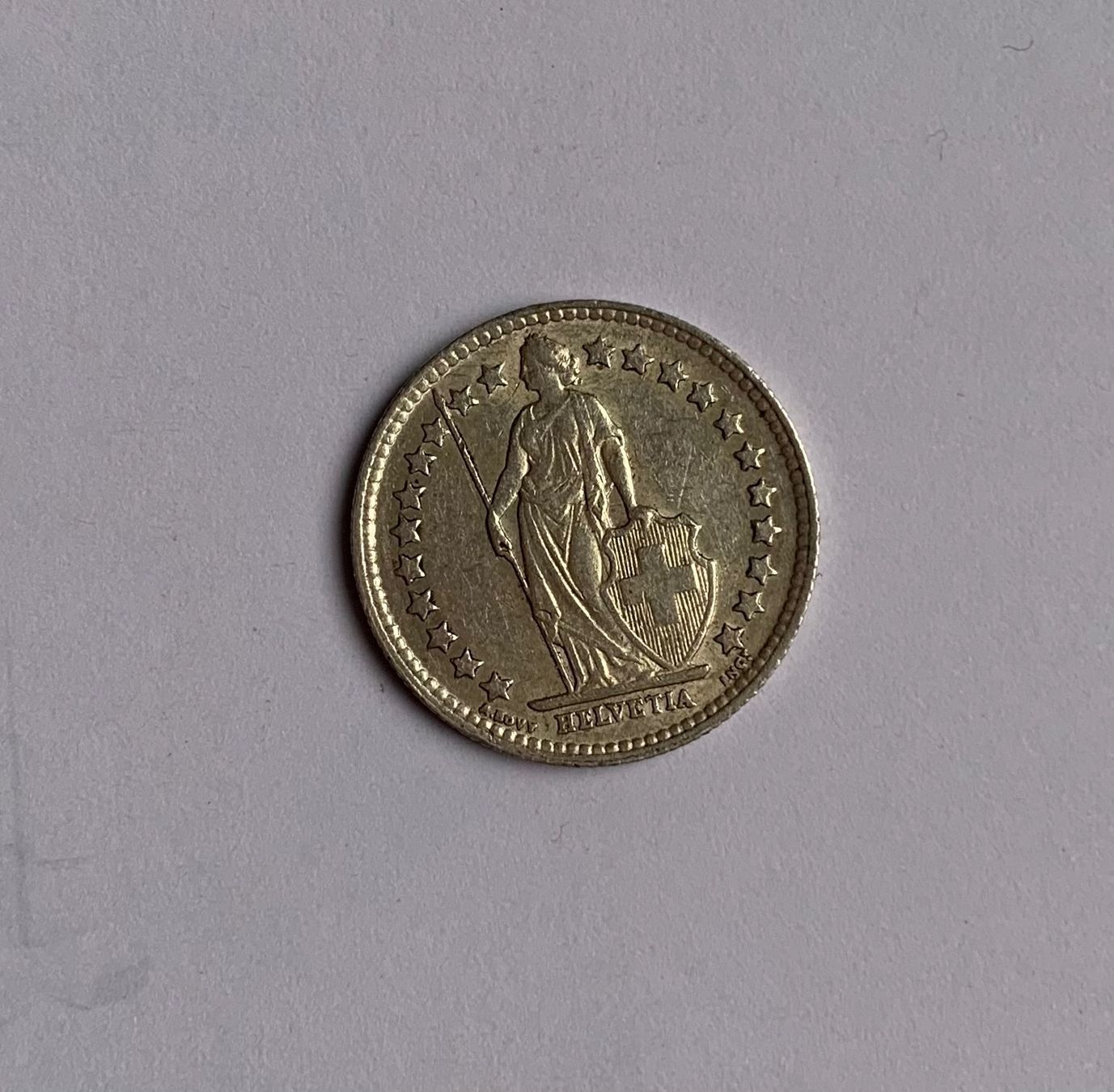 Tutti le monete: 50 Rappen 1940 - Silber - Schweiz – Usato da Zürich venduto da Apache4 2
