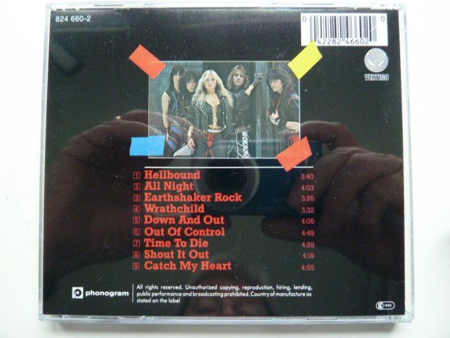CD: WARLOCK - Hellbound  (feat. Doro, vergriffen) – Usato da Au ZH venduto da sikoku 2