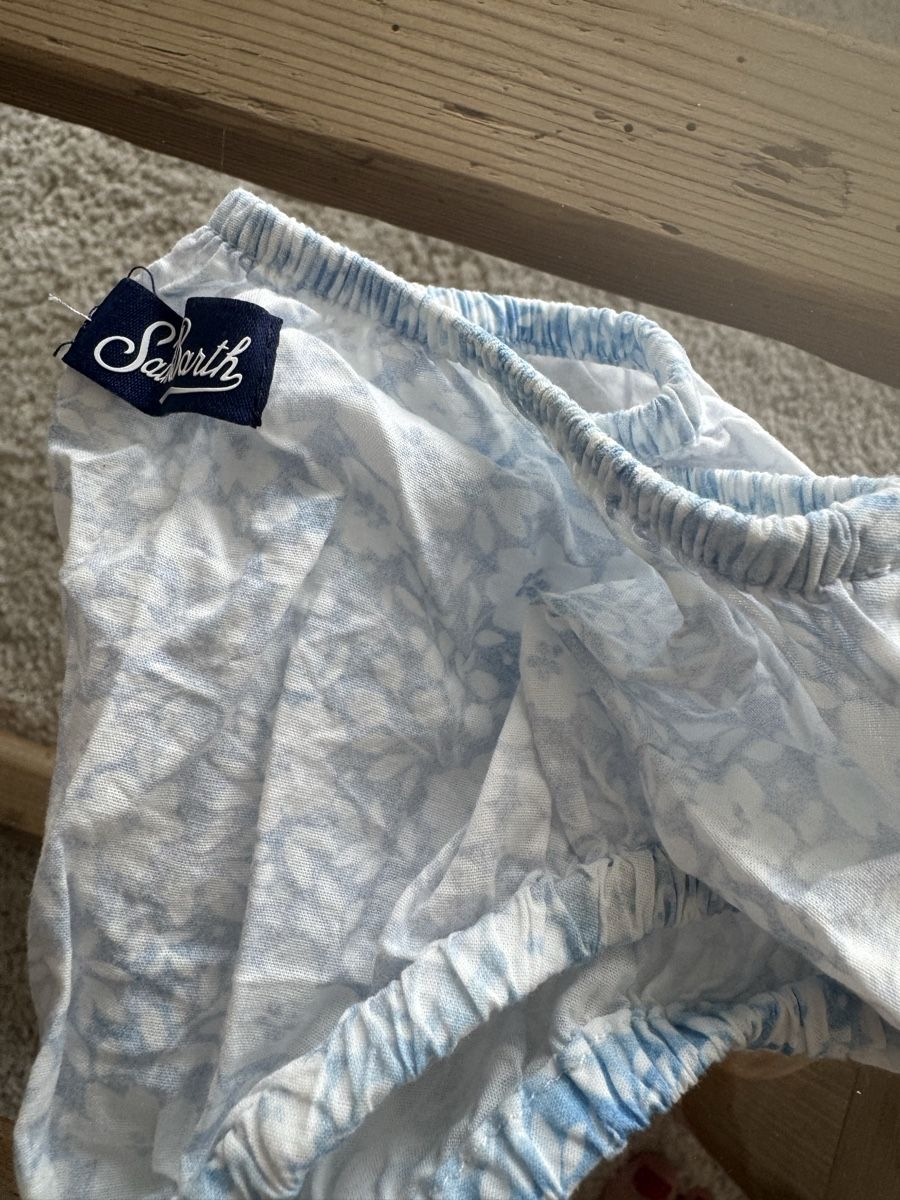Costumi da bagno: MC2 Saint Barth Badehose Gr. 68, Baumwolle blau weiss – Usato da Küsnacht ZH venduto da ToddyGinger 6