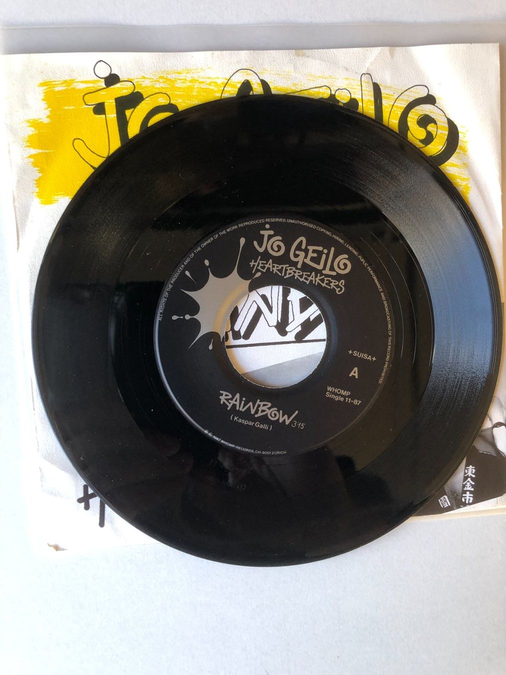Dischi in vinile: Jo Geils Heartbreakers – Usato da Aarwangen venduto da Jukebox3 4