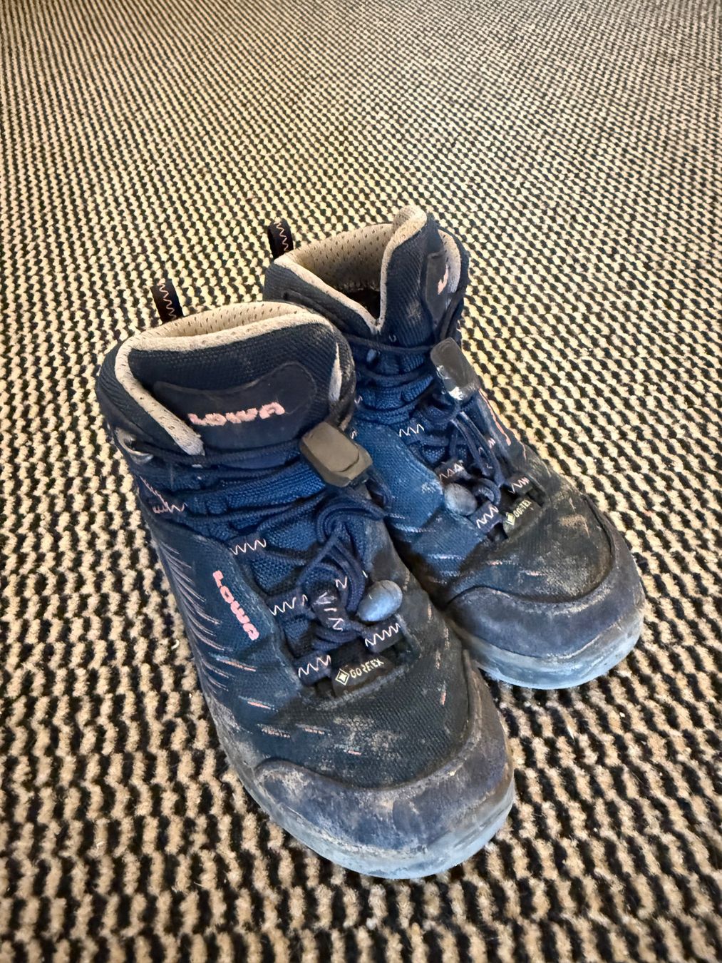 Lowa Scarpe per ragazzi: Lowa Wanderschuhe 28, Gore-Tex – Usato da Wolfhausen venduto da ladrona