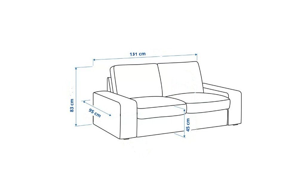 Ikea Sofas: Kivik 1.5 sitzer Sofa – D'occasion à Basel par sav_28lg 2