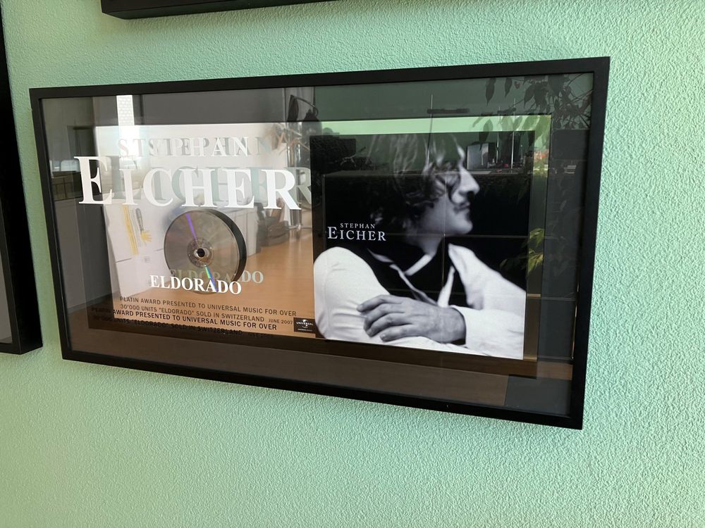 STEPHAN EICHER // Platin pour l'album 