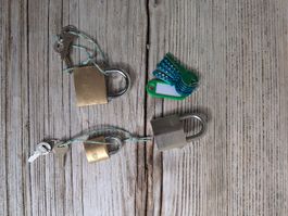 3 Vorhängeschlösser Marke Bond und Karba