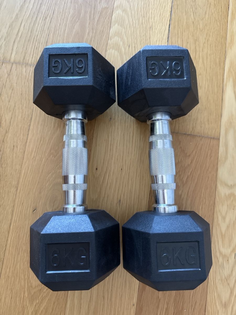 Hanteln & Gewichte: 6kg dumbbells  – Gebraucht aus Zürich von _ade_ 1