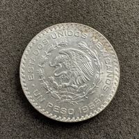 1 Peso Mexiko 1965