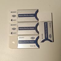 Sony Memory Stick Duo Adapter / 4 Stück