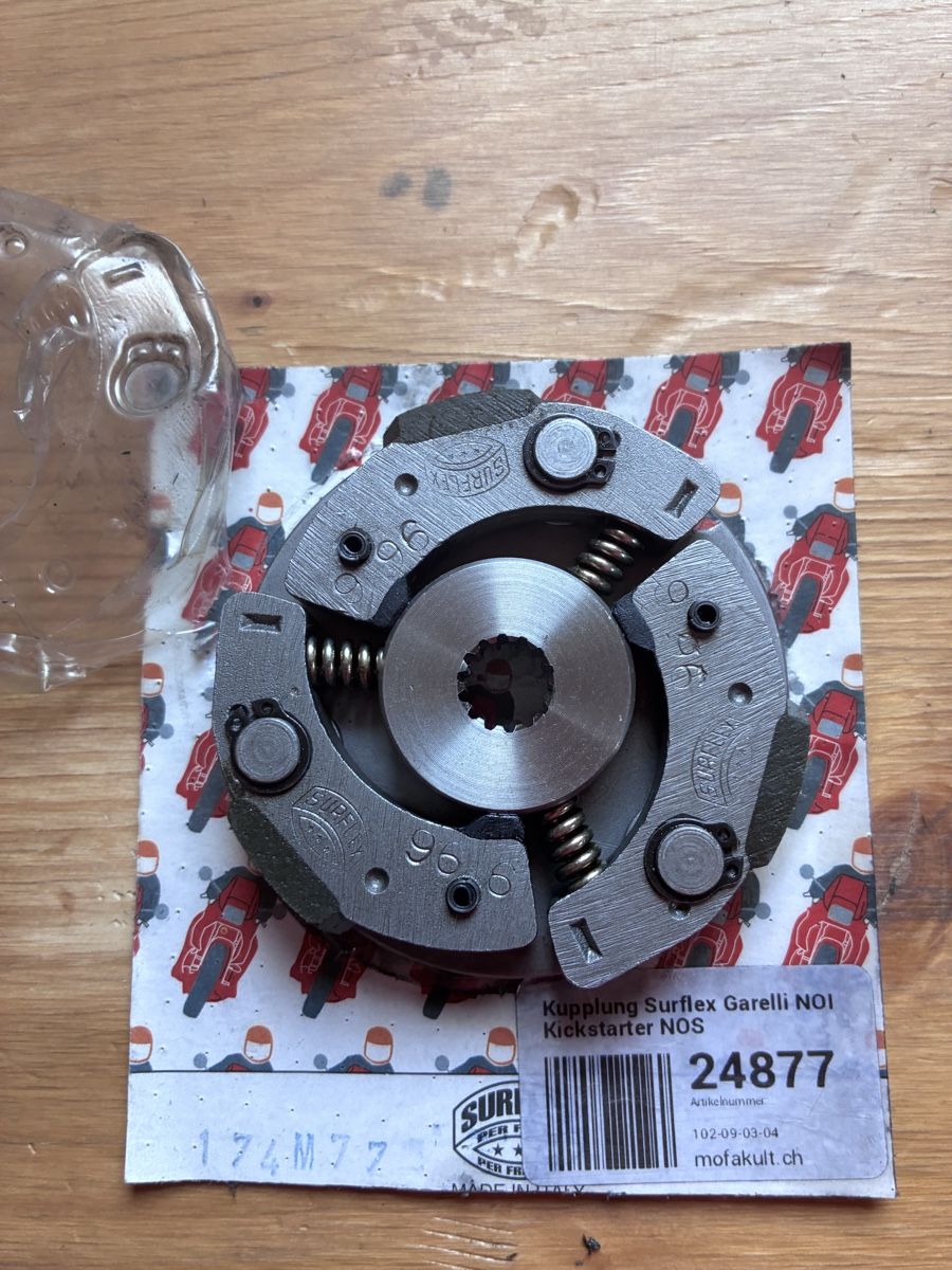 Puch Ciclomotori: Kupplung Surflex Garelli NOI Kickstarter NOS – Nuovo (secondo la descrizione) da Hölstein venduto da ARSINA