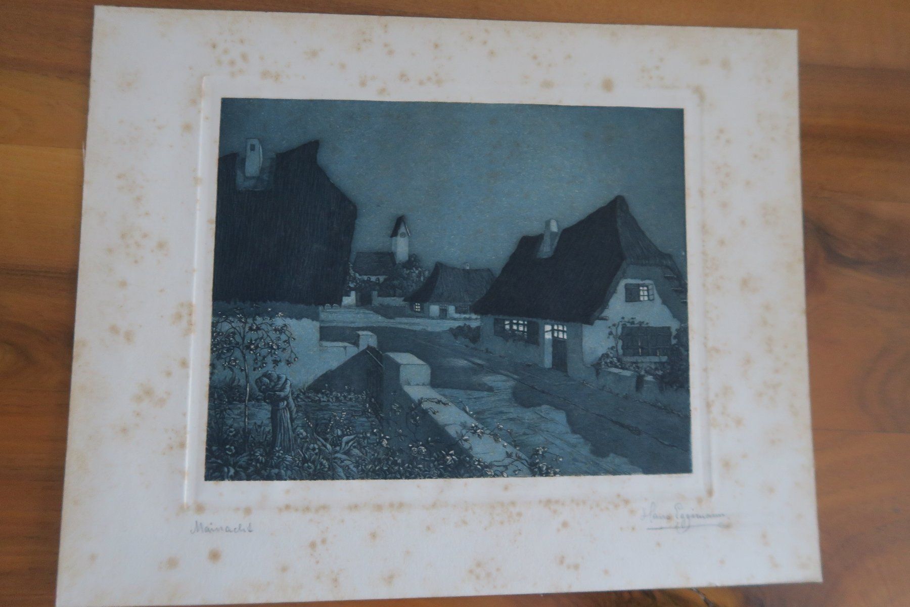 Foto & Immagini: Hans Eggimann Radierung – Usato da Wädenswil venduto da Turusukko 1