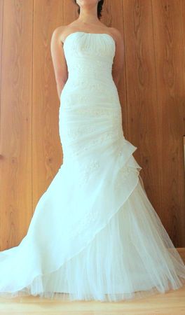 San Patrick * zauberhaftes Meerjungfrauen BRAUTKLEID  36  S