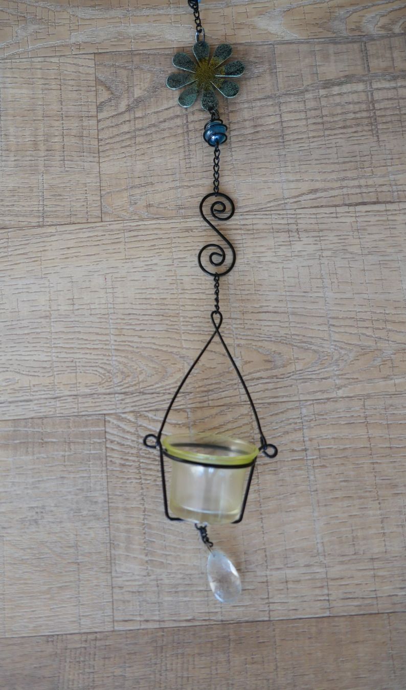 Tutte le decorazioni: Dekokette mit Windlicht Eidechse, 88 cm lang – Usato da Port venduto da uzuku 4