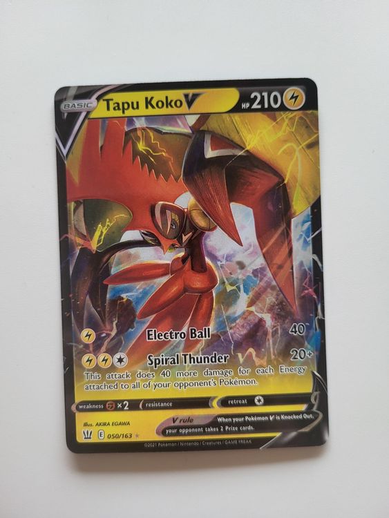 Jual Pokemon Indonesia Trading Card Tapu Koko AS1a 125-150 R Nonfoil di