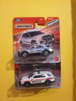 2 x Matchbox 2016 Ford POLICE INTERCEPTOR