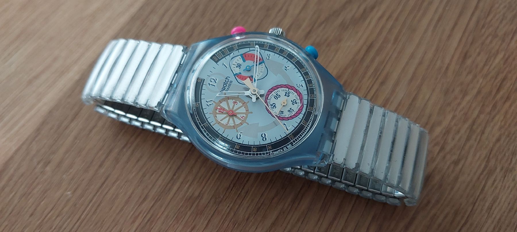 Swatch Orologi: Swatch Vintage Uhr Jahr1994 – Nuovo (secondo la descrizione) da Breil-Brigels venduto da SilverSurfer27 1