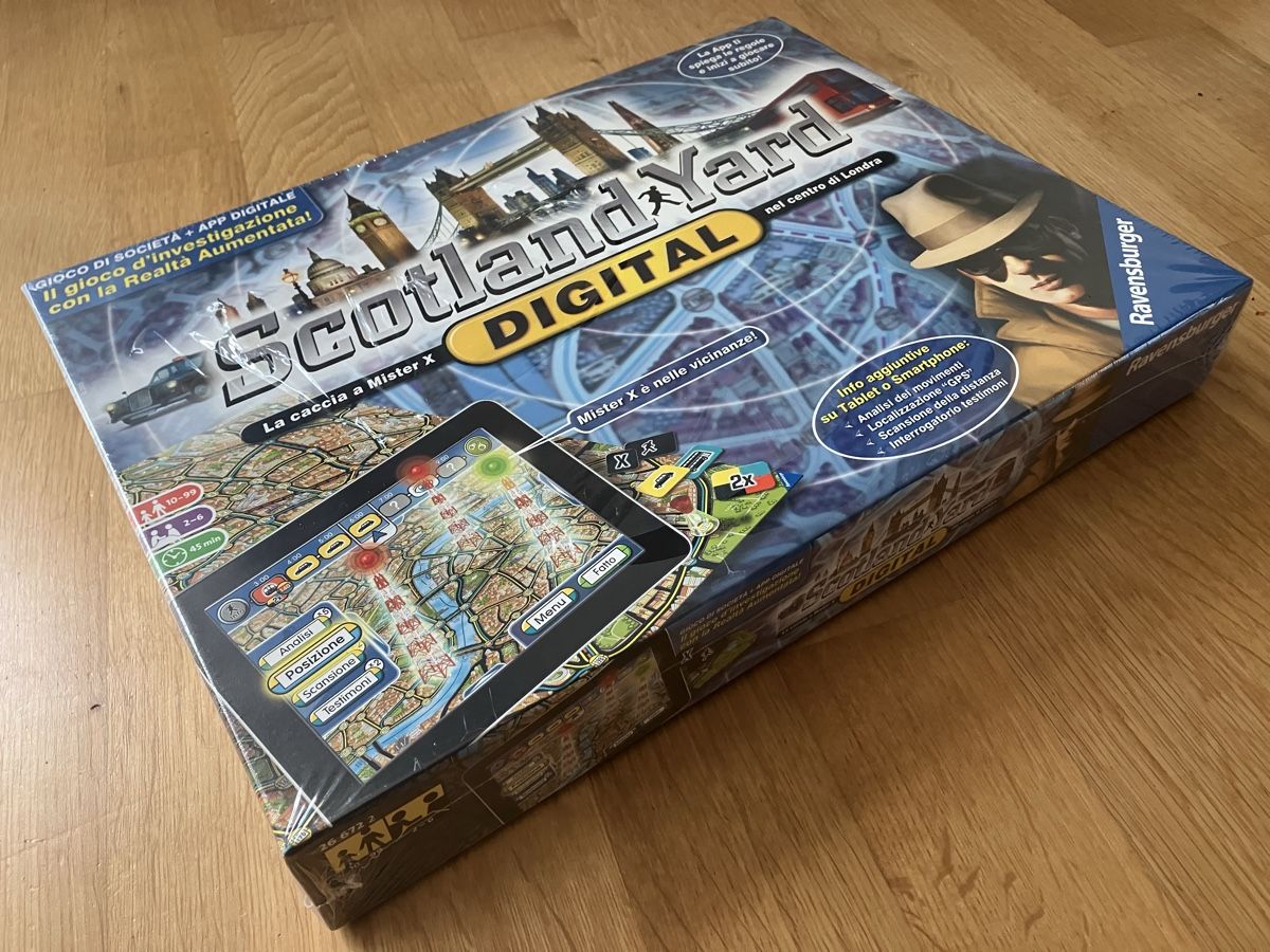 Ravensburger Giochi: Scotland Yard digital (italienisch) – Nuovo e nell'imballaggio originale da Uster venduto da mat_x7g6