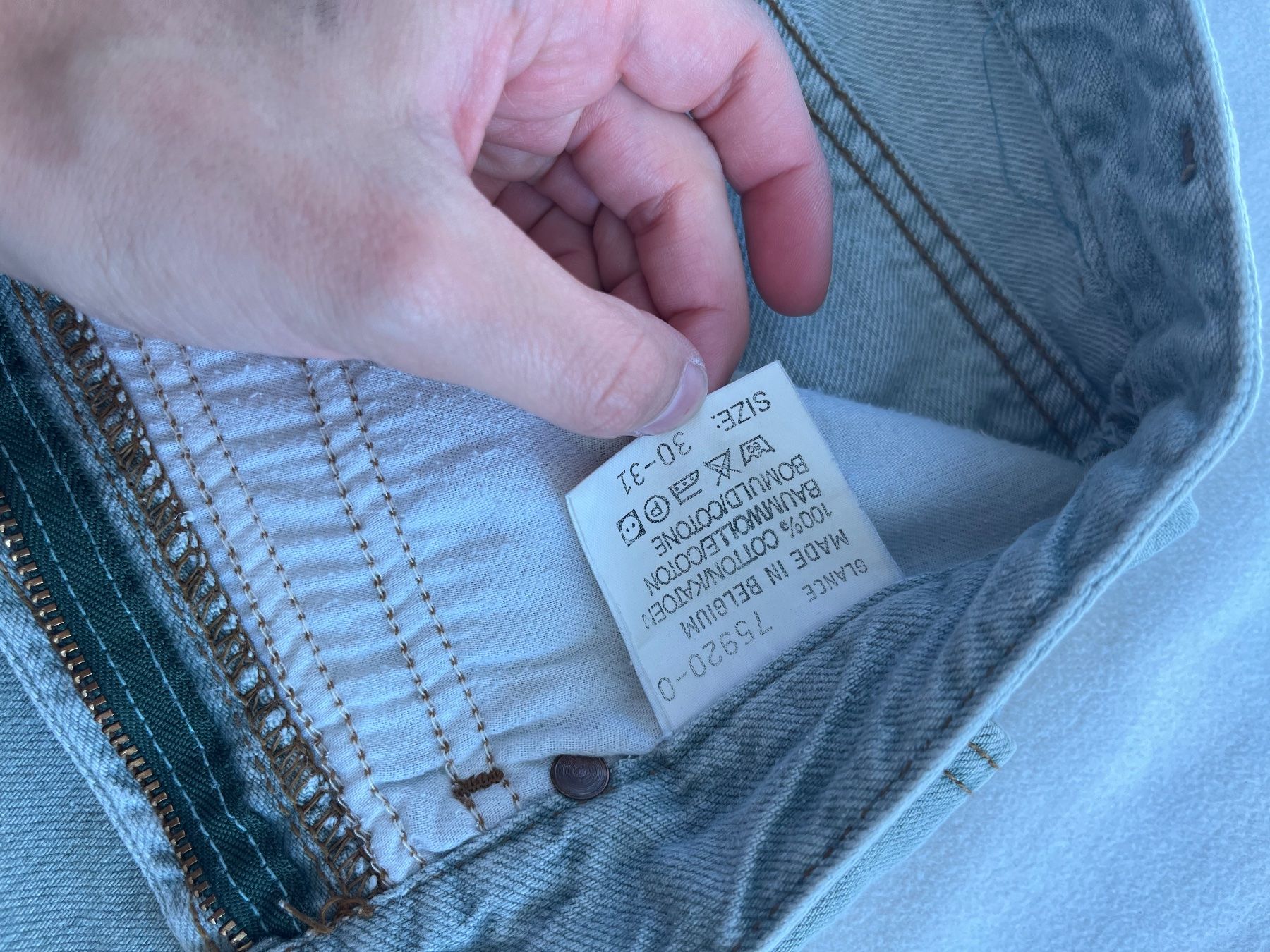 Lee Jeans: Lee Jeans Gr. 36 grau / blau – Gebraucht aus Winterthur von buyerricard 6