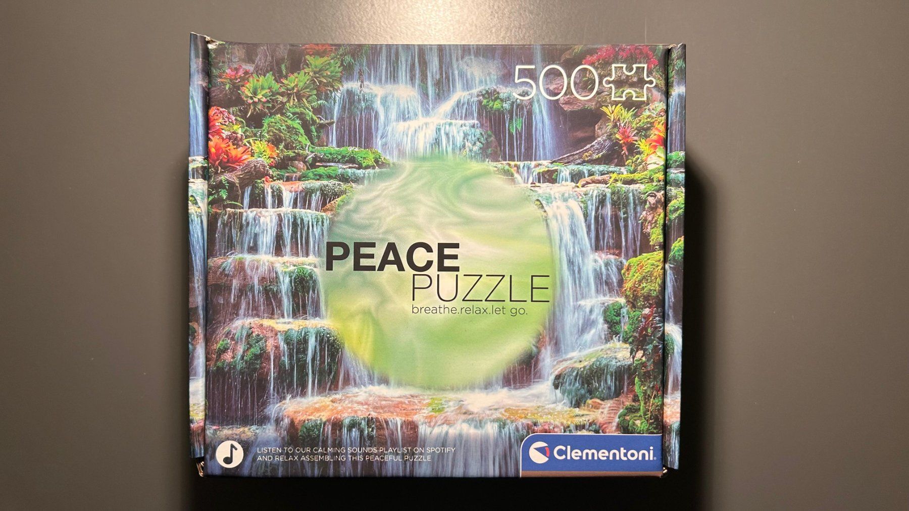Clementoni Puzzle: Clementoni Peace Puzzle 500 Teile Wasserfall – Usato da Urtenen-Schönbühl venduto da sanfilipp0