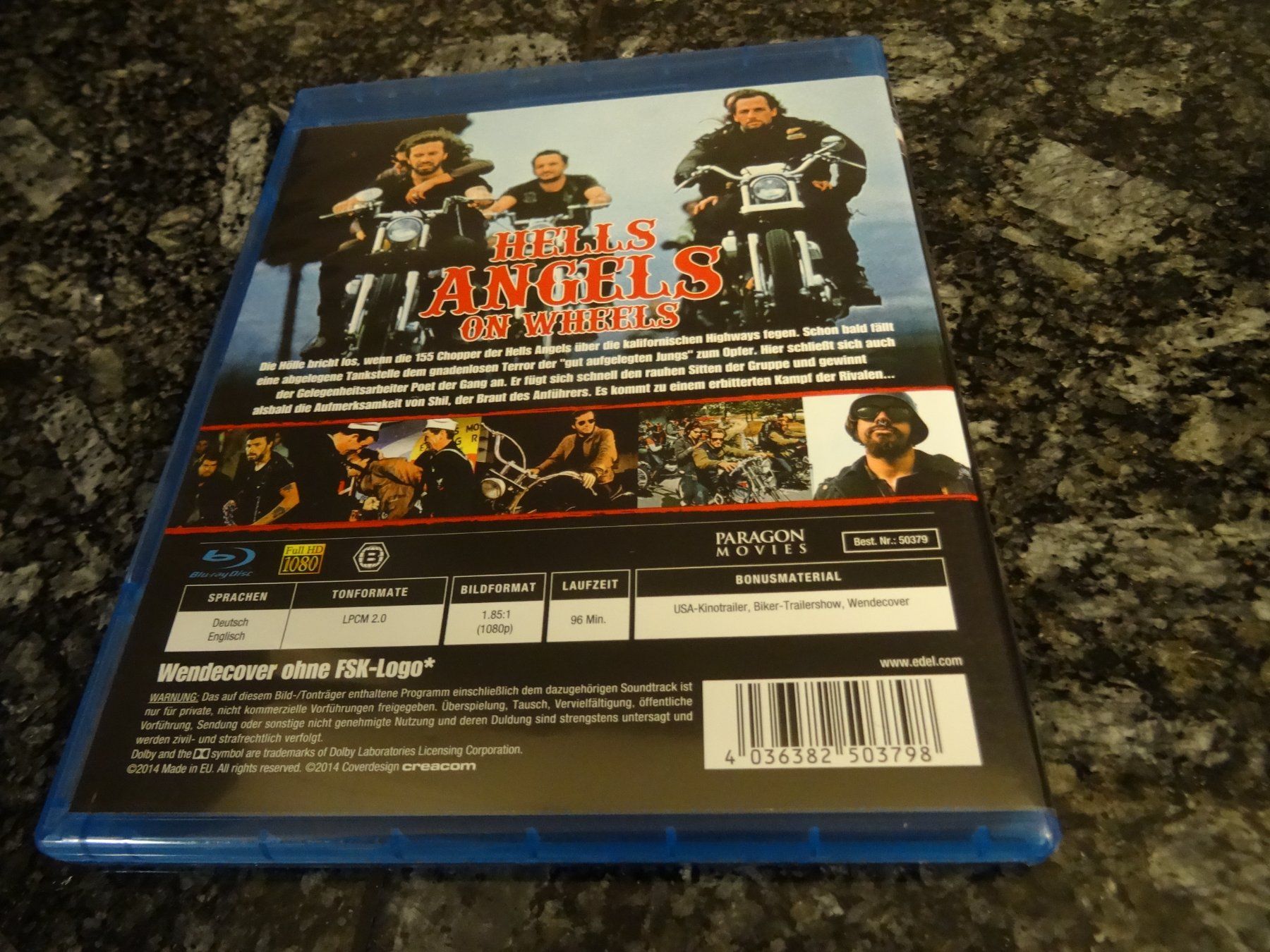 Tutti i DVDs: Blu-ray Hells Angels on Wheels Jack Nicholson – Usato da Olten venduto da Disc-Verkauf 2