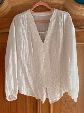 Weisse Bluse