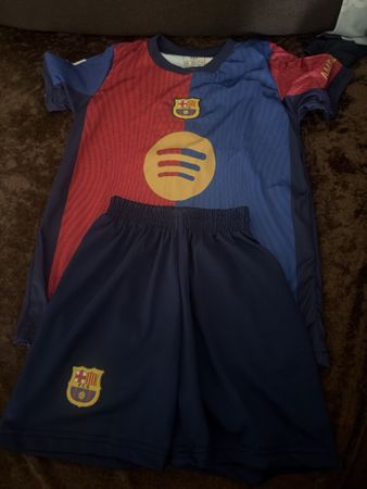 Fussballtrikot Set FC Barcelona Lamine Yamal 19 Gr. 128