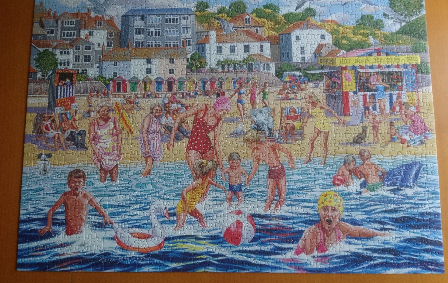 Puzzle: Puzzle 1000 Teile No.21 Chilly Dip Keith Stapleton – Usato da Schüpfen venduto da ardiphne 1