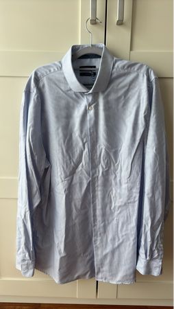 Herrenhemd hellblau Grösse XL, slimfit - guter Zustand