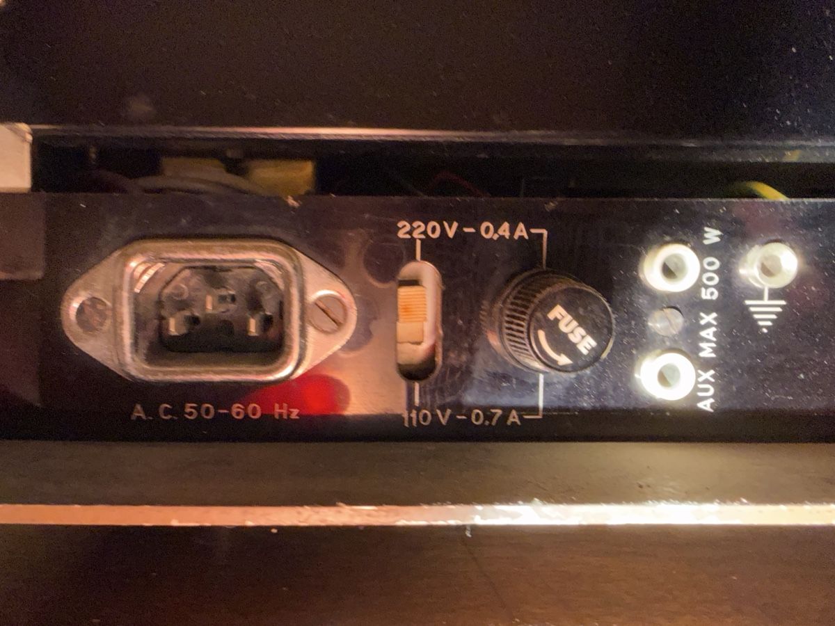 Strumenti musicali: BINSON ECHOREC A 602 TR Vintage Effektgerät mit Original-DC- – Difettoso da Tamins venduto da Andreas256 2