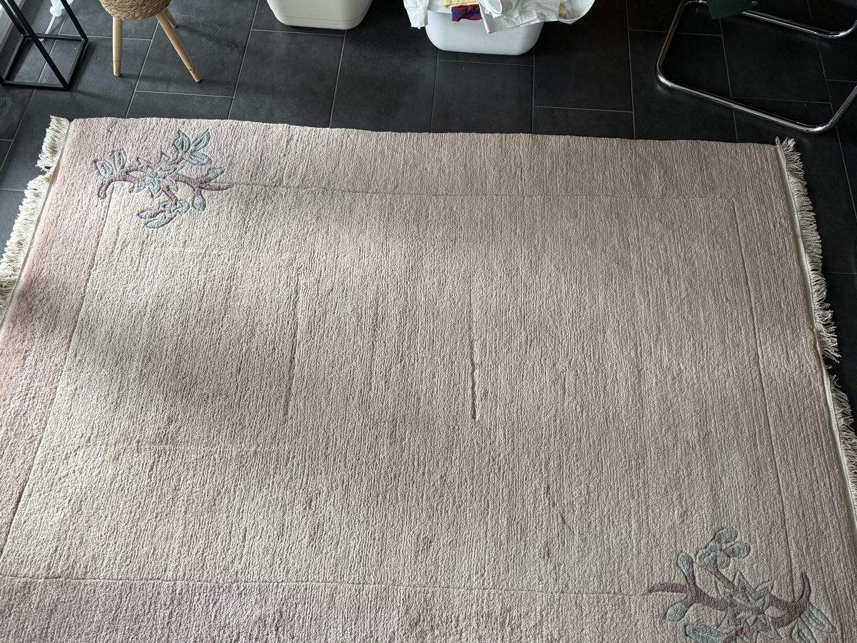 Tappeti: Orient Teppich beige mit Blumenmuster gebrauchter Zustand – Usato da Pfäffikon ZH venduto da dan_xs7t 1