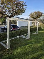 2 Fussballtore aus Aluminium