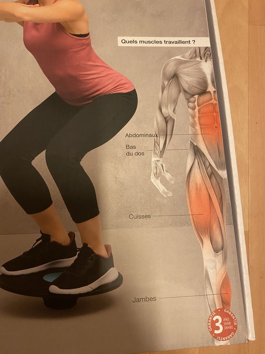 Hometrainer: A SAISIR!!!!  Plateau d’équilibre NEUF – Neu und originalverpackt aus Genève von pilarina 1